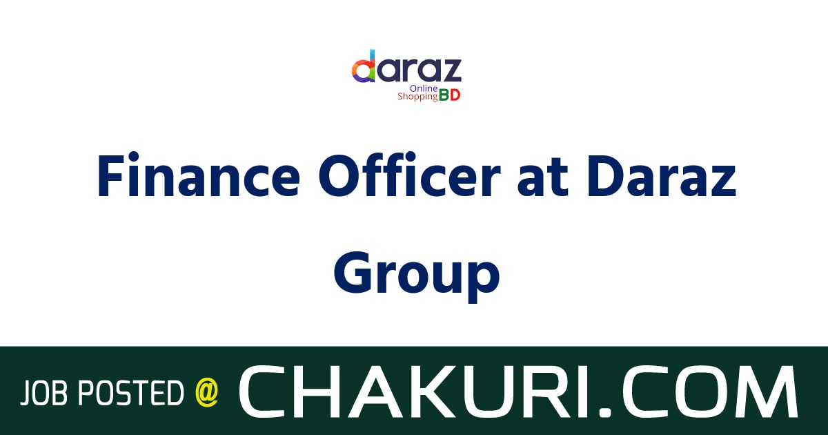 Finance Officer at Daraz Group